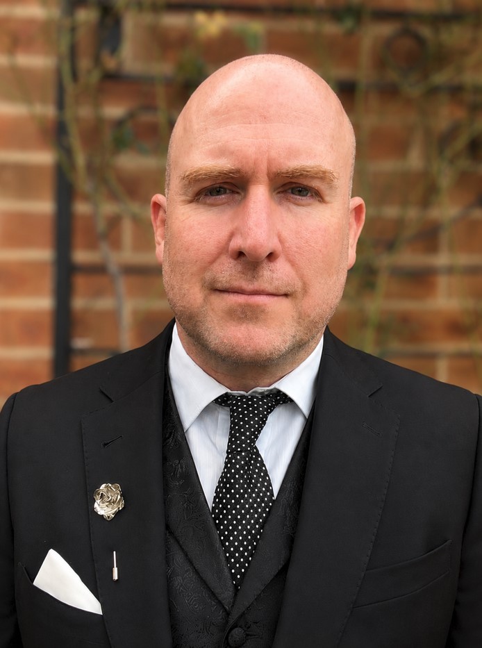 Damien Hudson, founder of The Death Guide